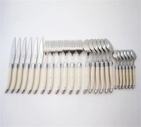 laguiole stainless steel boxed flatware|Laguiole Stainless Steel 24.